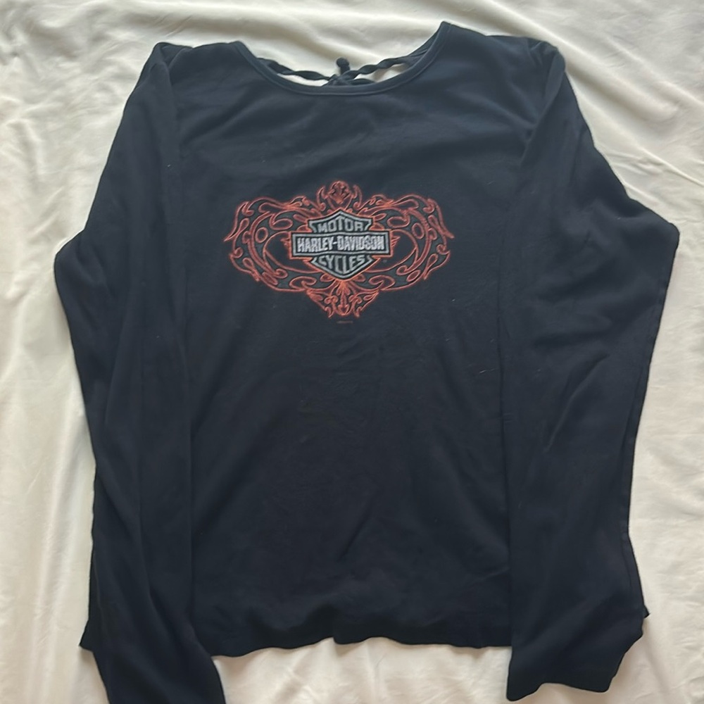 Vintage HARLEY DAVIDSON Top (Women’s: Large)